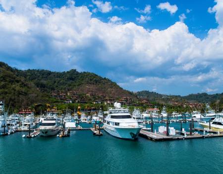 Playa Herradura Fishing Boats