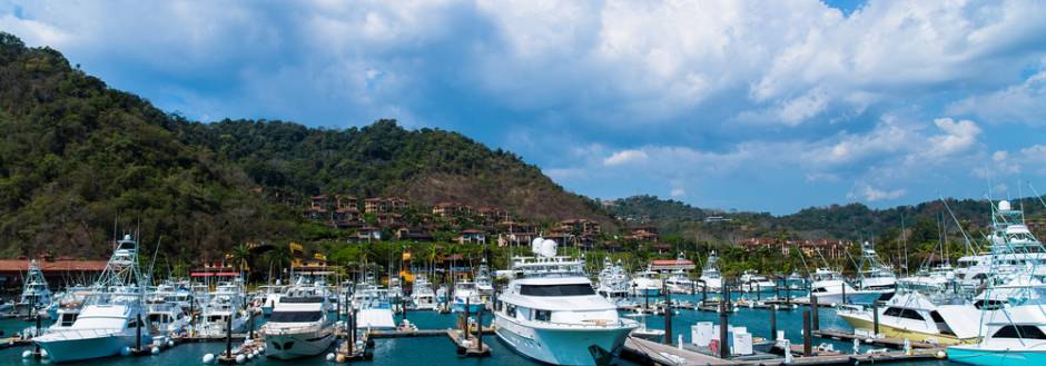 Playa Herradura Fishing Boats