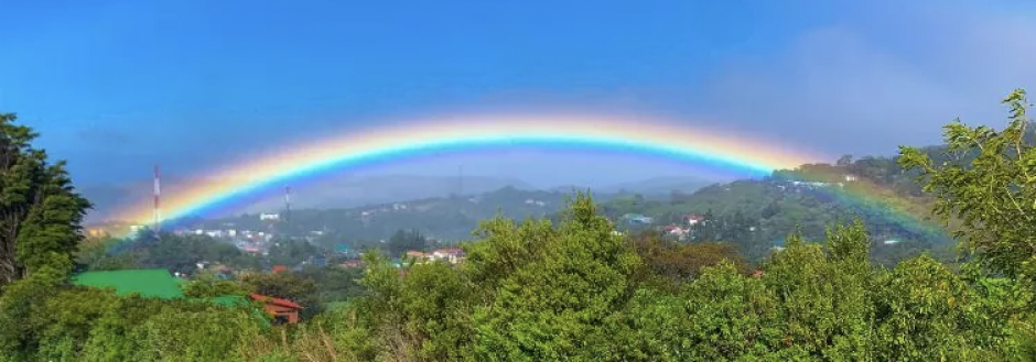 rainbow green season costa rica