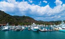 Playa Herradura Fishing Boats