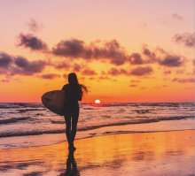 sunset jaco